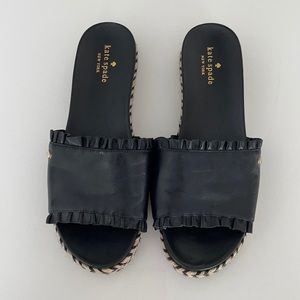 Kate spade espadrille slides